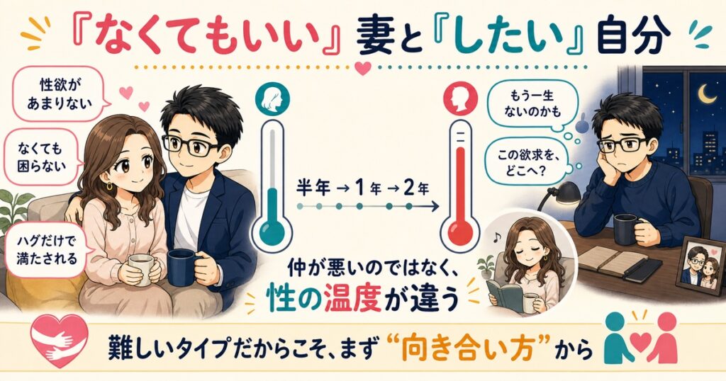 「なくてもいい」と言う妻と「やりたい」自分