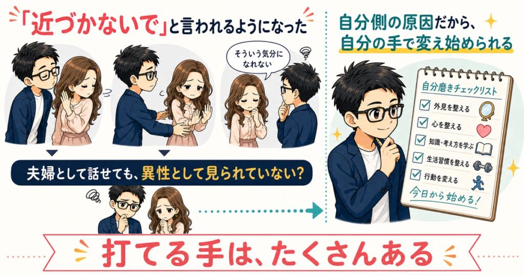 「近づかないで」と言われるようになった